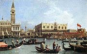 Return of the Bucentoro to the Molo on Ascension Day